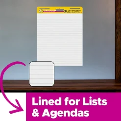 Post-it Super Sticky Wall Easel Pad, 25