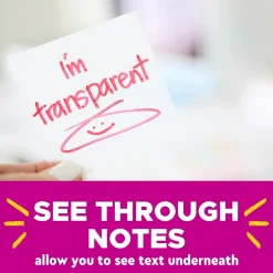 Post-it Transparent Notes, 2.8