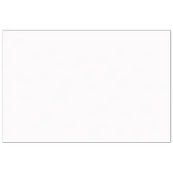 Prang 12" x 18" Construction Paper, Bright White, 100 Sheets/Pack, 5 Packs (PAC8708-5)