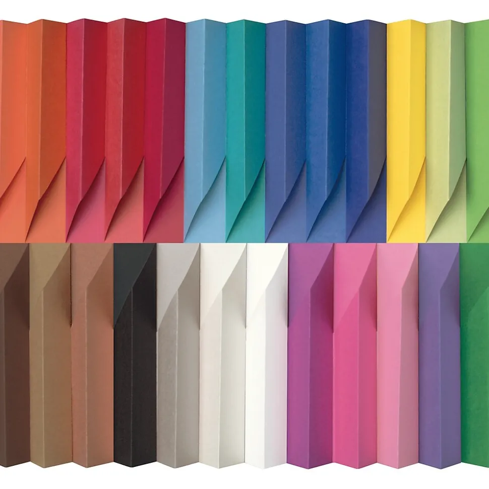 Prang 12" x 18" Construction Paper, Holiday Green, 50 Sheets/Pack (P8007-0001)