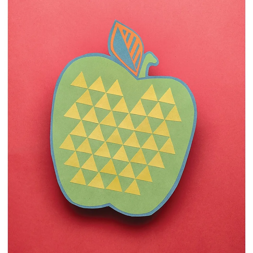 Prang 12" x 18" Construction Paper, Bright Green, 50 Sheets/Pack (P9607-0001)