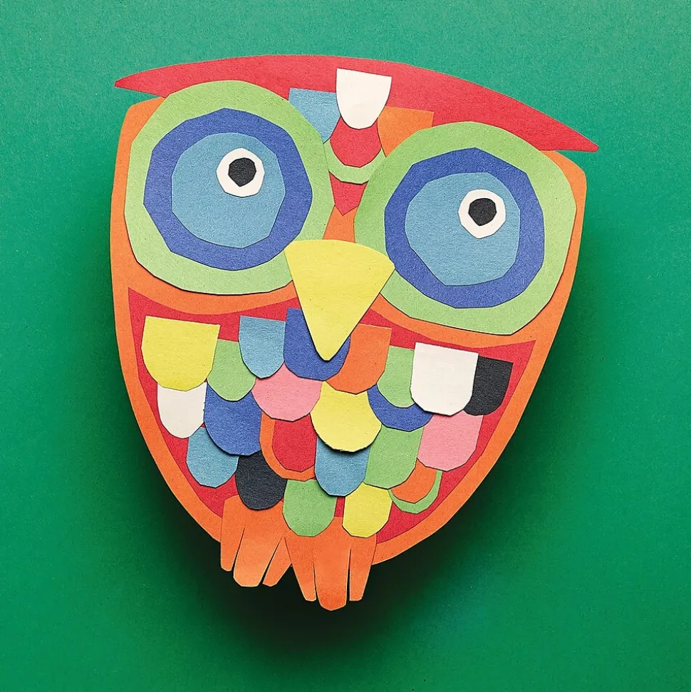 Prang Construction Paper, 18" x 24", White, 50 Sheets/Pack (P9217)