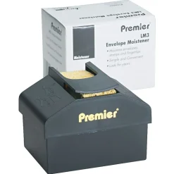 Premier Aqua Pad 8 oz. Fingertip Moistener, Black (LM3)
