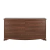 Prepac 29" Monterey 6 Drawer Dresser, Cherry (CDC-6330-K)