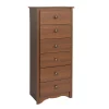 Prepac™ 53.25" Monterey Tall 6 Drawer Chest, Cherry