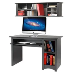 Prepac 48" W Computer Desk, Black (BDD-2948)