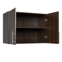 Prepac Elite 32” Stackable Wall Cabinet, Espresso (EEW-3224)
