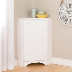 Prepac Elite White Corner Storage Cabinet (WSCC-0603-1)