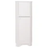 Prepac Elite White Tall 2-Door Corner Storage Cabinet (WSCC-0605-1)
