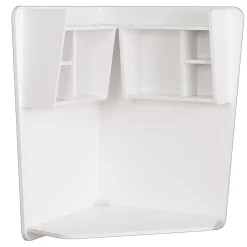 Prepac Floating Corner Desk, White ( WEHW-0202-1)