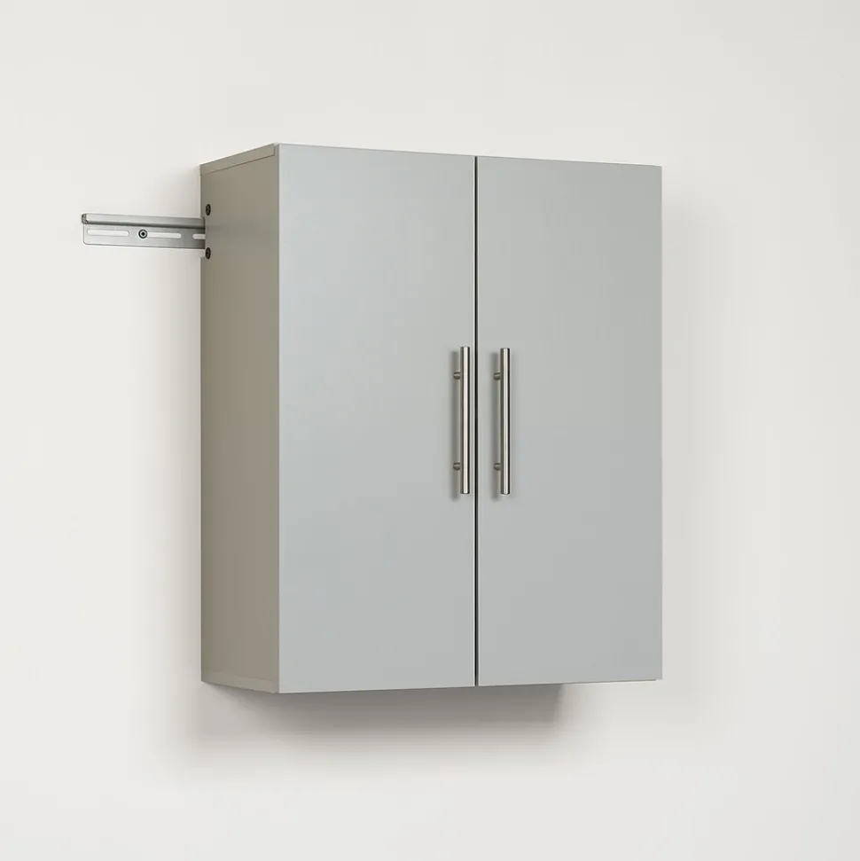 Prepac™ HangUps 24" Laminate Upper Storage Cabinet, Light Gray (GSUW-0706-1)