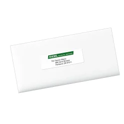 PRES-a-ply Laser/Inkjet Address Labels, 1-1/3" x 4", White, 1,400 Labels/Box (30602)