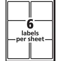 PRES-a-ply Laser/Inkjet Shipping Labels, 3-1/3
