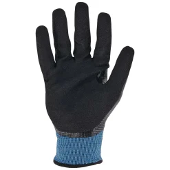 ProFlex 7251 Cut-Resistant Water-Resistant Fully Coated Nitrile Gloves, XL, 21 Gauge, A5 Cut Level, Black, Pair (10445)