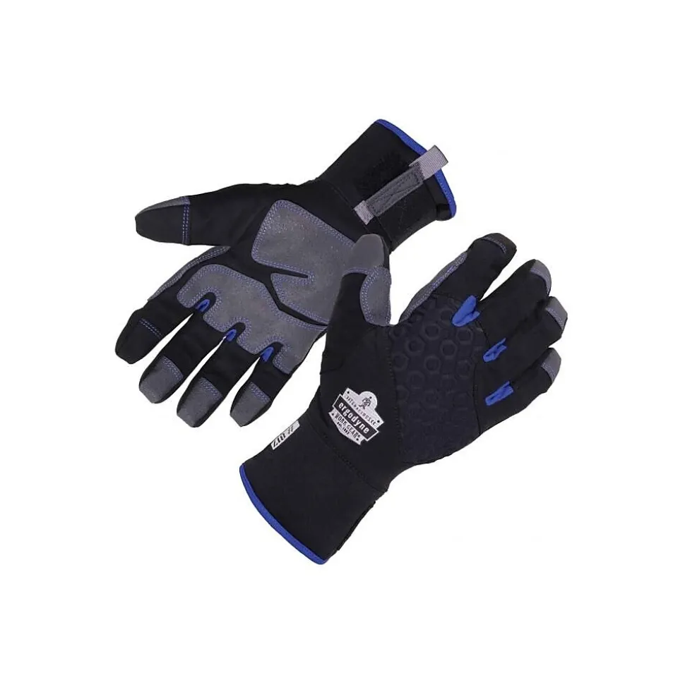 ProFlex 817 Reinforced Thermal Utility Gloves, Black, Large (17354)