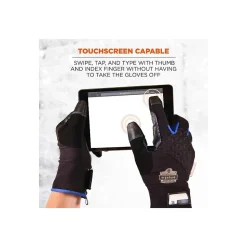 ProFlex 818WP Performance Thermal Waterproof Utility Gloves, Black, Medium (17383)