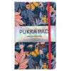 Pukka Pad Bloom Subject Notebooks, Narrow Ruled, Blue, 3/Pack (PUK9491BLM)