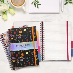 Pukka Pad Bloom 5-Subject Subject Notebooks, 6.9