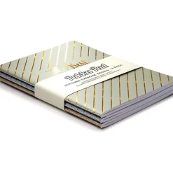 Pukka Pad Composition Notebooks, 4.6" x 6.8", College-Ruled, 20 Sheets, Assorted Colors, 3/Pack (9979(AST)-HZE)