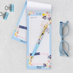 Pukka Pad Ditzy Floral Memo Pad, Assorted Colors, 6/Pack (PUK9206CD)