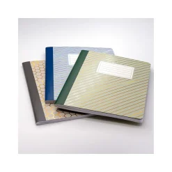 Pukka Pad Haze Composition Notebooks, 7.5" x 8.75", College-Ruled, 70 Sheets, Assorted Colors, 3/Pack (9976(AST)-HZE)