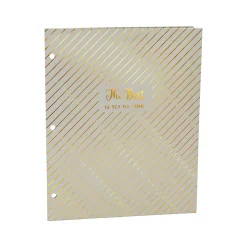 Pukka Pad Haze 3-Hole Punched 2-Pocket Cardstock Portfolio Folders, Assorted Colors, 6/Pack (9980(AST)-HZE)