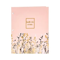 Pukka Pad Rochelle & Jess 3-Hole Punched 2-Pocket Portfolio Folders, Assorted Colors, 6/Pack (9108-ROC)