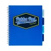 Pukka Pad Vision 5-Subject Notebooks, 8.5" x 11", Ruled, 100 Sheets, Bold Blue, 3/Pack (8866(BE)-VIS)