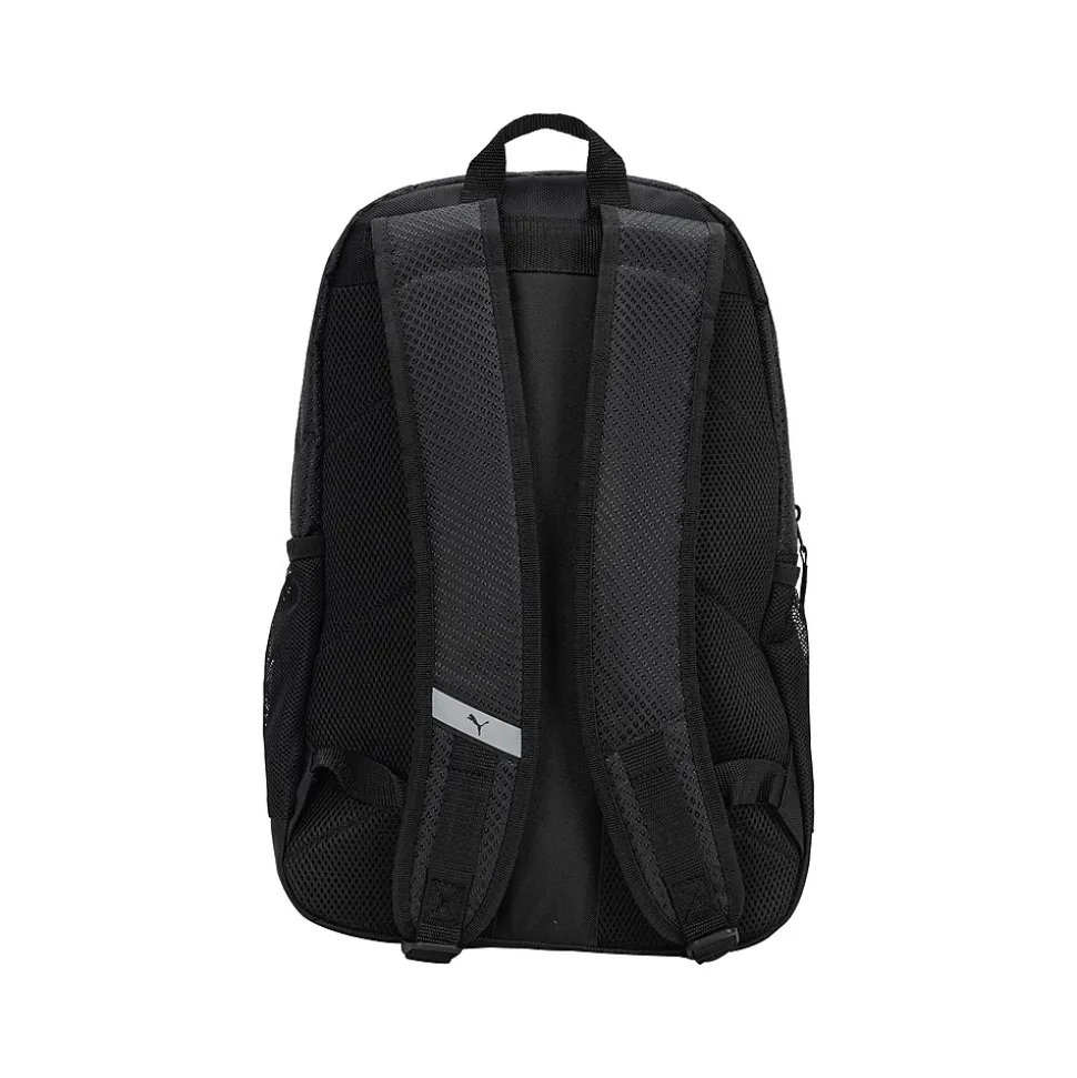 Puma Logo Laptop Backpack, Medium, Black (PV1673-001)