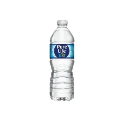 Pure Life Purified Water, 16.9 Fl oz. Plastic Bottled Water, 24/Carton (110109)