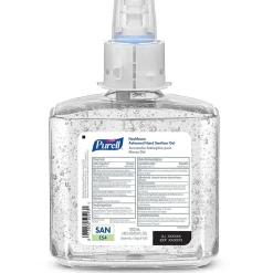 PURELL Advanced 70% Alcohol Gel Hand Sanitizer Refill for ES4 Dispenser, Citrus Scent, 1200 mL, 2/Carton (5063-02)