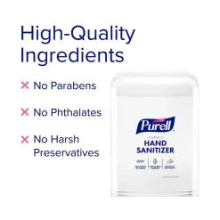 PURELL Advanced 70% Alcohol Foaming Hand Sanitizer Refill for ES10 Dispenser, 1200 mL., 2/Carton (8351-02)