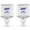 PURELL Advanced 70% Alcohol Foaming Hand Sanitizer Refill for ES6 Dispenser, 1200 mL, 2/Carton (6453-02)