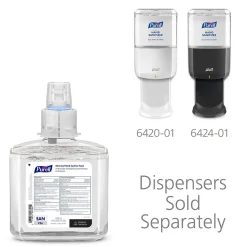 PURELL Advanced 70% Alcohol Foaming Hand Sanitizer Refill for ES6 Dispenser, 1200 mL, 2/Carton (6453-02)