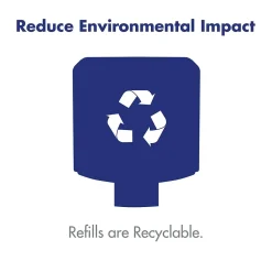 PURELL Advanced 70% Alcohol Foaming Hand Sanitizer Refill for ES6 Dispenser, 1200 mL, 2/Carton (6453-02)