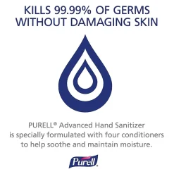PURELL Advanced 70% Alcohol Foaming Hand Sanitizer Refill for TFX Dispenser, 1200 mL., 2/Carton (5392-02)