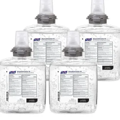 PURELL Advanced 70% Alcohol Gel Hand Sanitizer Refill for TFX Dispenser, 1200 mL., 4/Carton (5456-04)