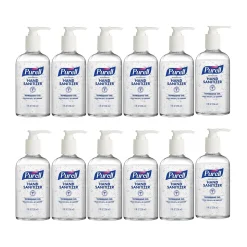 PURELL Advanced Hand Gel Sanitizer, Clean, 8 Fl. Oz., 12/Carton (4102-12-S)