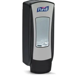 PURELL ADX12 Wall Mounted Hand Sanitizer Dispenser, Black/Brushed Chrome (8828-06)