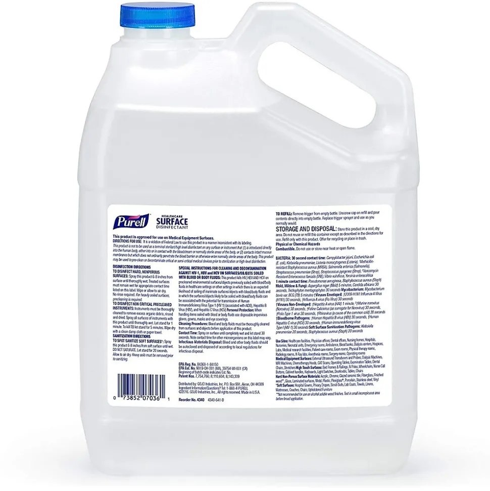PURELL All-Purpose Cleaners & Spray Glass & Surface Cleaner Disinfectant Refill (4340-04)