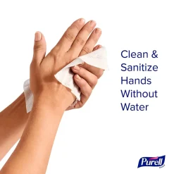 PURELL Cottony Soft Antibacterial Hand Sanitizing Wipes, 1000/Carton (9026-1M)