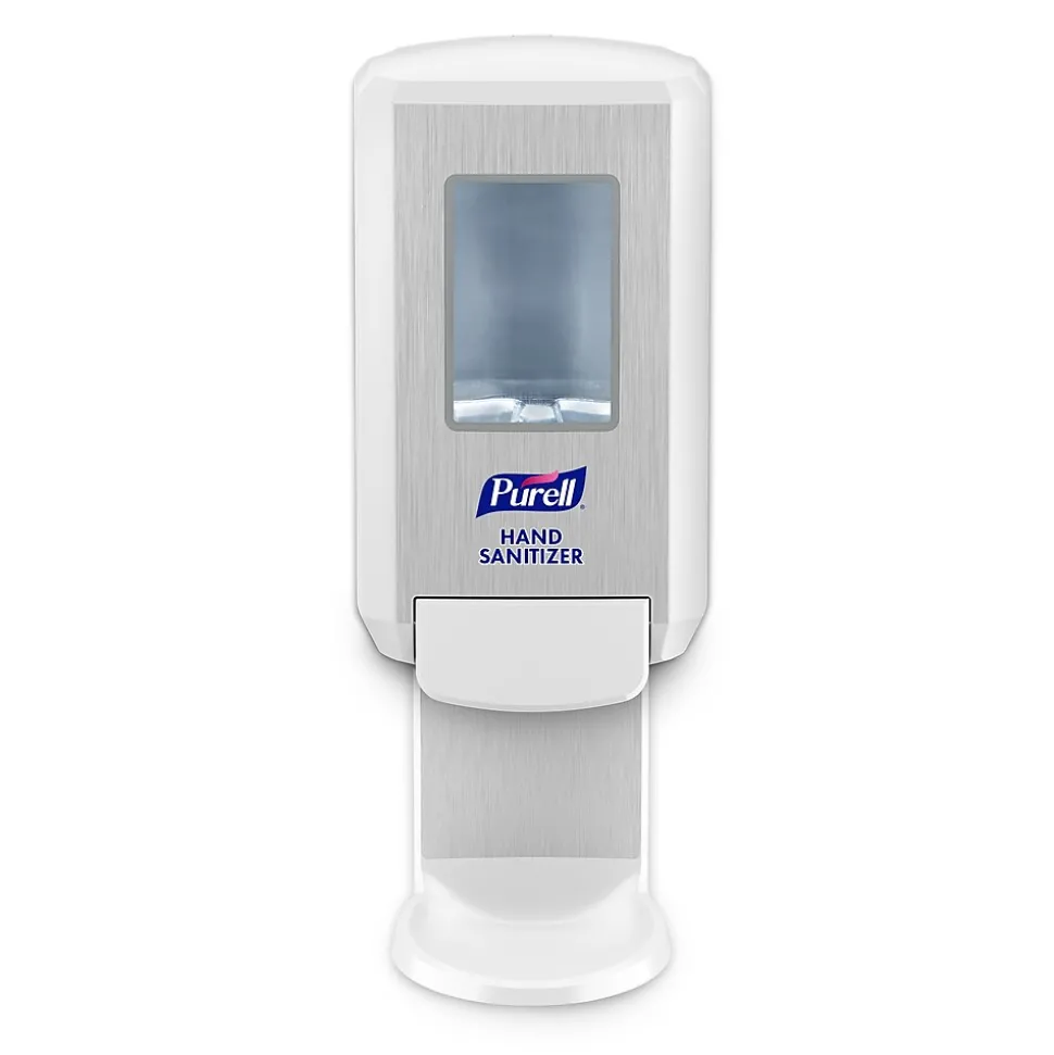 PURELL CS4 Wall Mounted Hand Sanitizer Dispenser, White (5121-01)