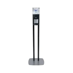 PURELL ES6 Automatic Floor Stand Hand Sanitizer Dispenser, Graphite/Black (7216-DS)