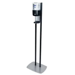 PURELL ES8 Automatic Floor Stand Hand Sanitizer Dispenser, Graphite/Black (7218-DS)