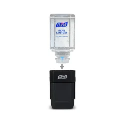 PURELL ES1 Dispenser Starter Kit Hand Sanitizer Dispenser, 450 mL Gel Refill Included, Graphite (4424-D6)