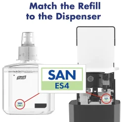 PURELL ES4 Wall Mounted Hand Sanitizer Dispenser, Graphite (5024-01)