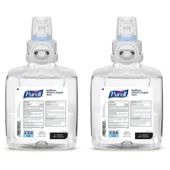 PURELL Healthcare Antibacterial Liquid Hand Soap Refill for CS8 Dispenser, 1200 ml, 2/Carton (7869-02)