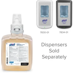 PURELL Healthcare Foaming Hand Soap Refill for CS8 Dispenser, 1200 ml, 2/Carton (7881-02)