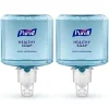 PURELL HEALTHY SOAP Antibacterial Liquid Hand Soap Refill for ES6 Dispenser, Light Scent, 1200 ml, 2/Carton (6480-02)