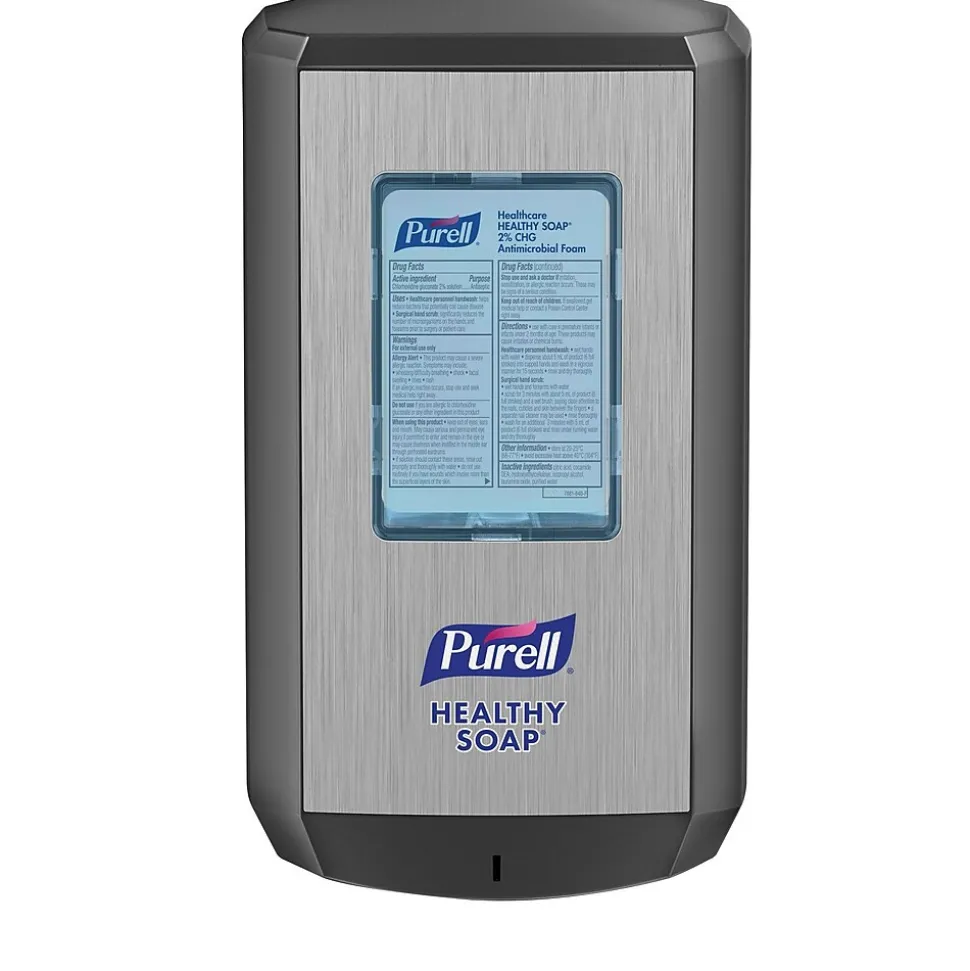 PURELL HEALTHY SOAP CS6 Automatic Wall Mounted Hand Soap Dispenser, Graphite (6534-01)